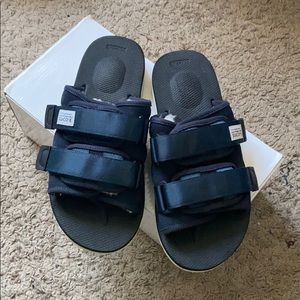 Suicoke sandals fur lined